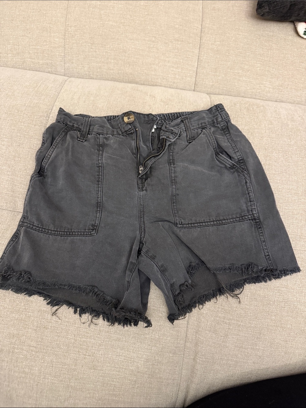 Aerie XS black/grey shorts. Size XS